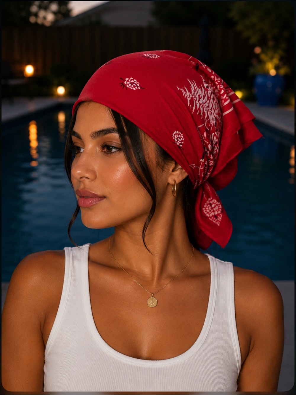 Western Red scarf